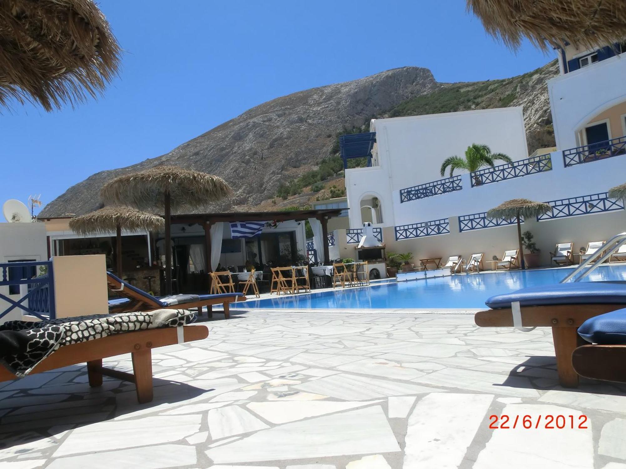 Aegean View Hotel Камари Экстерьер фото